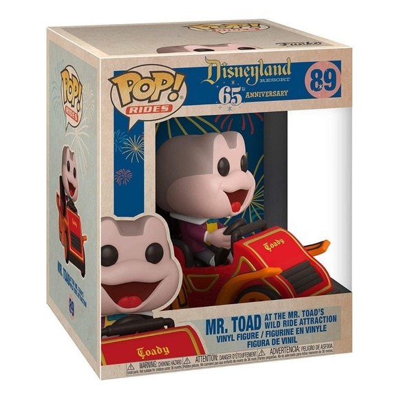 Funko Disneyland 65th Pop! Mr Toad Wild Ride - Picture 1 of 2